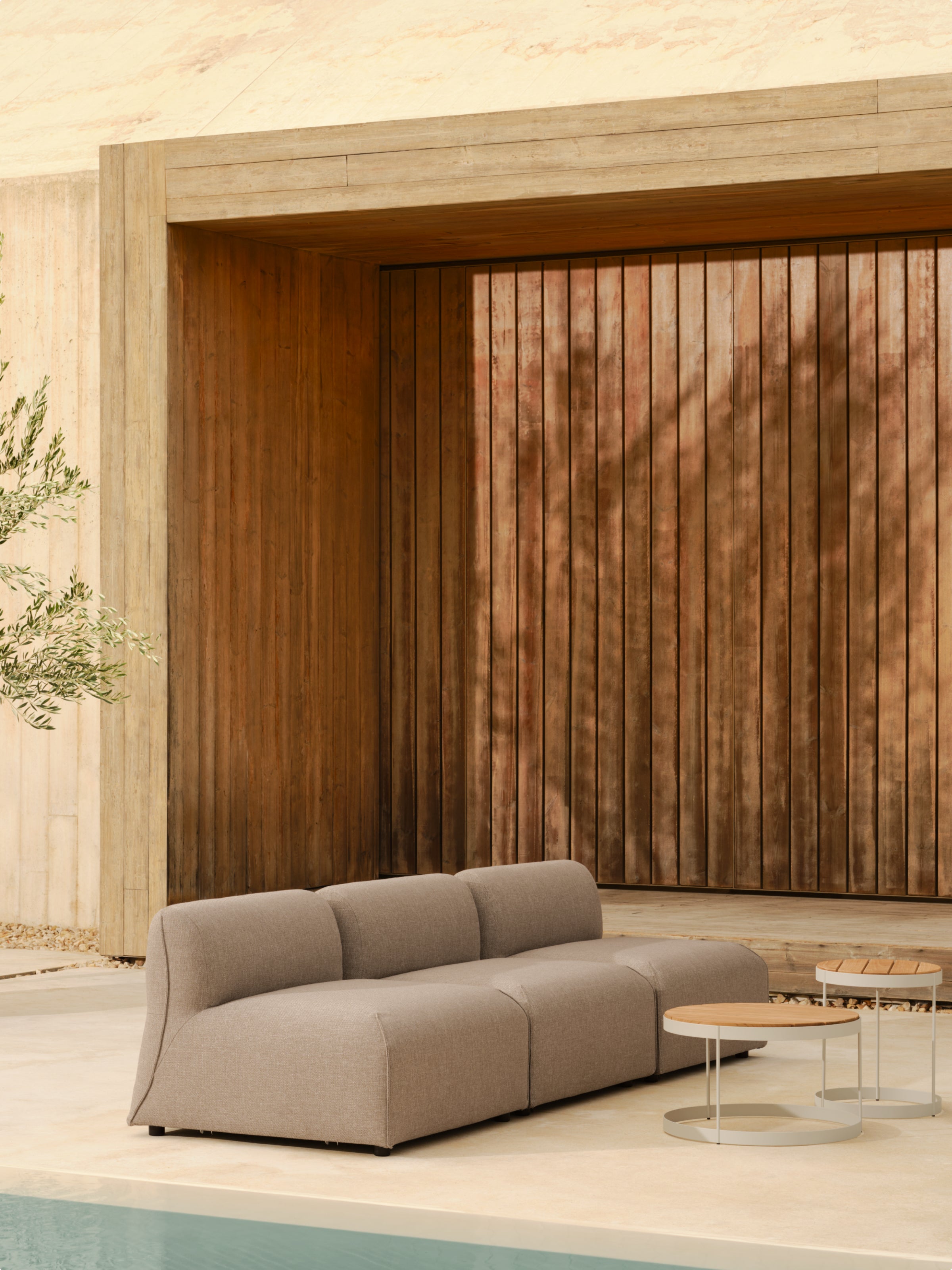 Modular Armless Seat Set